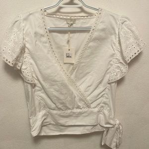 Jennifer & Grace M white top